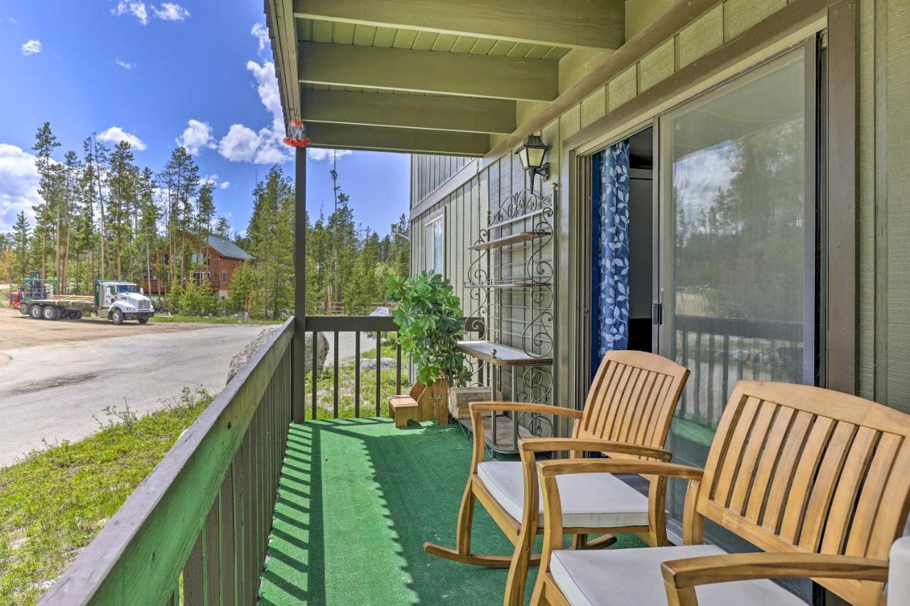 Grand Lake Condo With Mountain Views Walk To Lake! Exterior foto